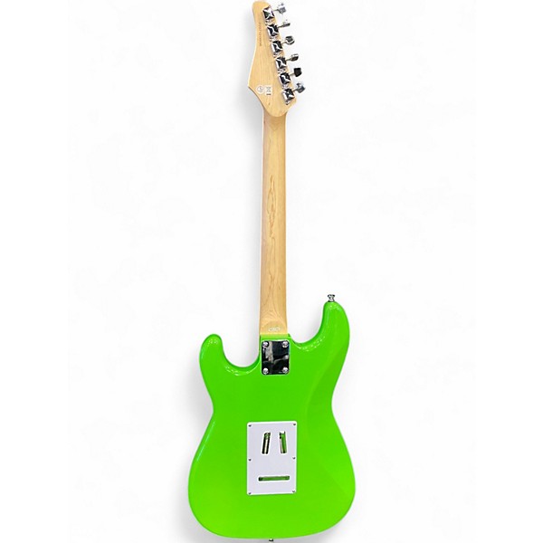 Used Kramer Focus VT-211S Slime Green Solid Body Electric Guitar