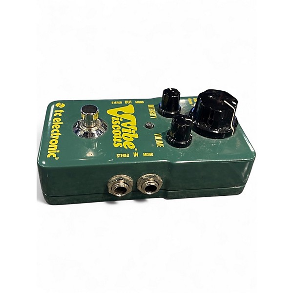 Used TC Electronic Viscous Vibe Univibe Effect Pedal