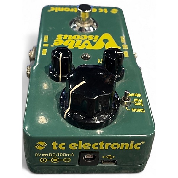 Used TC Electronic Viscous Vibe Univibe Effect Pedal