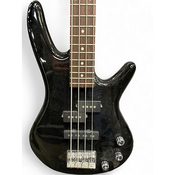 Used Ibanez MIKRO BASS Black Electric Bass Guitar