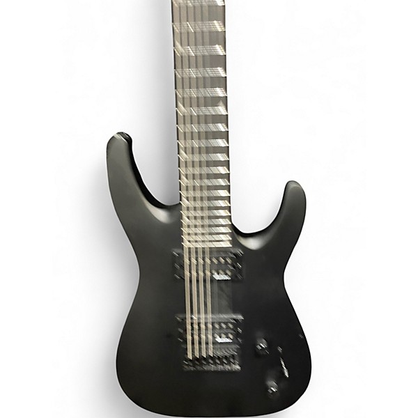 Used Jackson  JS22-7 Black Solid Body Electric Guitar