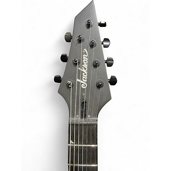 Used Jackson  JS22-7 Black Solid Body Electric Guitar