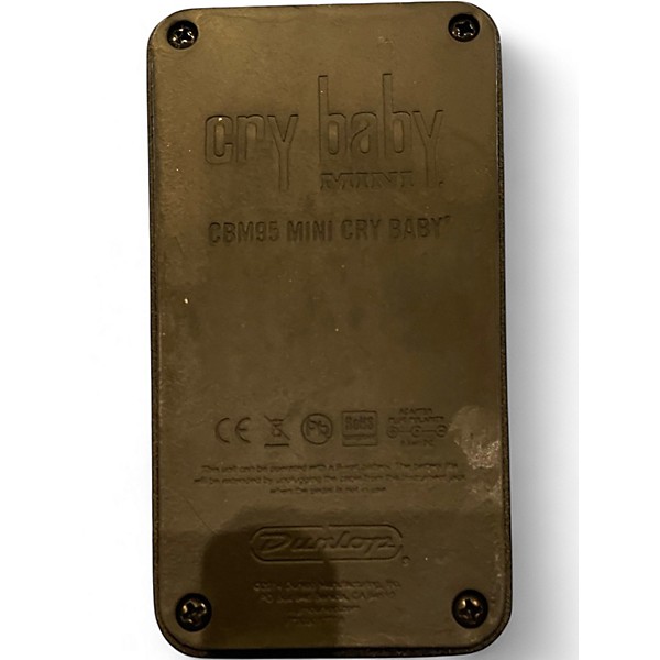 Used Dunlop CBM95 Cry Baby Mini Wah Effect Pedal