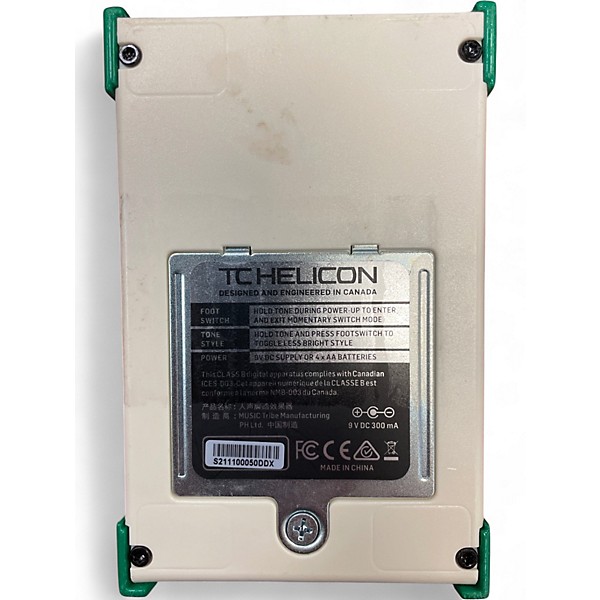 Used TC Helicon DUPLICATOR Effect Pedal