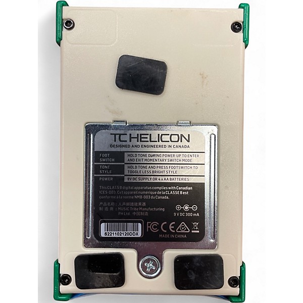 Used TC Helicon duplicator Effect Pedal