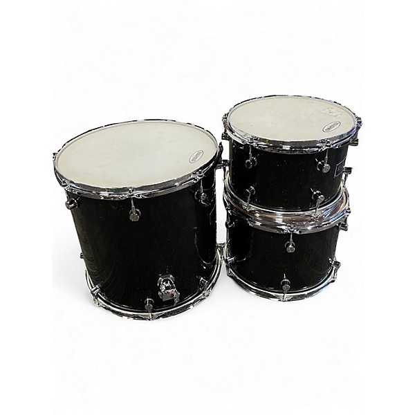 Used Spawn 4 Piece Custom Black Glass Drum Kit