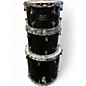 Used Spawn 4 Piece Custom Black Glass Drum Kit