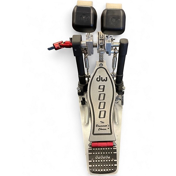 Used DW DWCP9002 9000 Series Double pedal Double Bass Drum Pedal