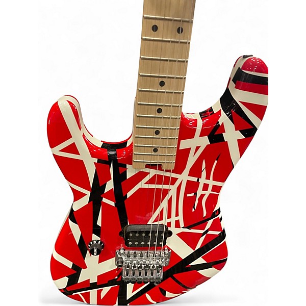 Used EVH Striped Series Left Handed STRIPED Electric Guitar