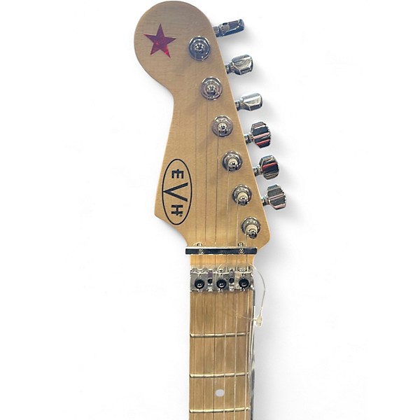 Used EVH Striped Series Left Handed STRIPED Electric Guitar