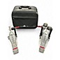 Used DW 9000 Series Double Double Bass Drum Pedal