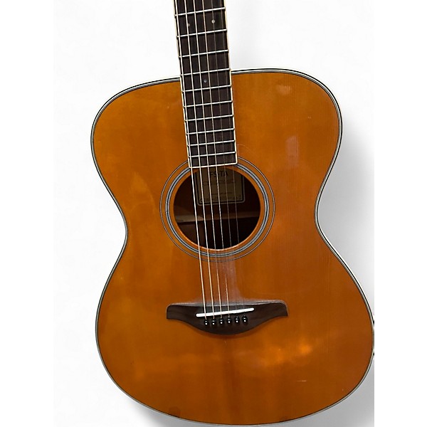 Used Yamaha FSTA TransAcoustic Concert Natural Acoustic Electric Guitar