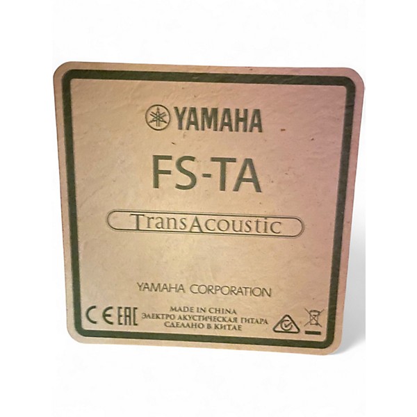 Used Yamaha FSTA TransAcoustic Concert Natural Acoustic Electric Guitar