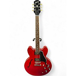 Used Epiphone ES355 Red Hollow Body Electric Guitar
