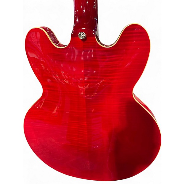 Used Epiphone ES355 Red Hollow Body Electric Guitar