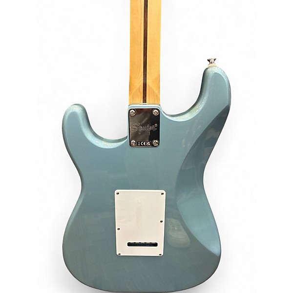 Used Squier Stratocaster HSS Ice Blue Metallic Solid Body Electric Guitar