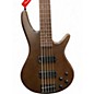 Used Ibanez GSR205 5 String Walnut Electric Bass Guitar thumbnail