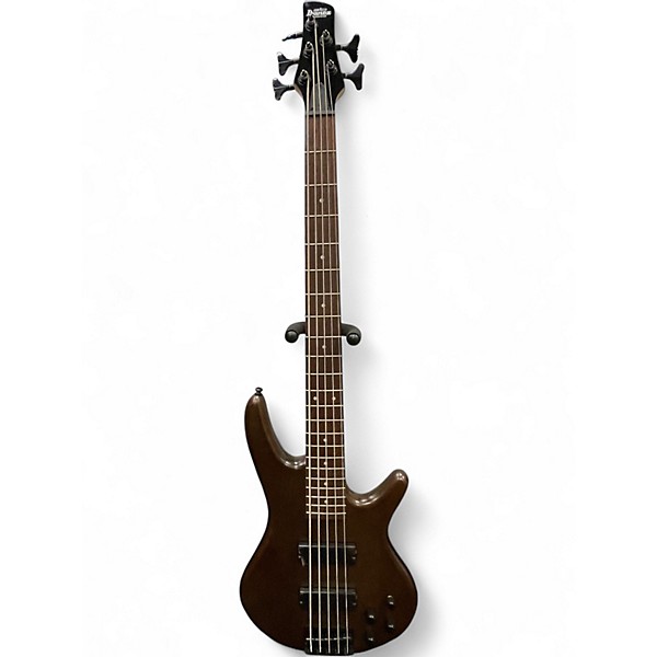 Used Ibanez GSR205 5 String Walnut Electric Bass Guitar