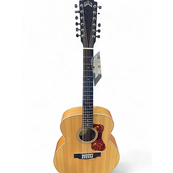 Used Guild F-2512E NATURAL 12 String Acoustic Electric Guitar