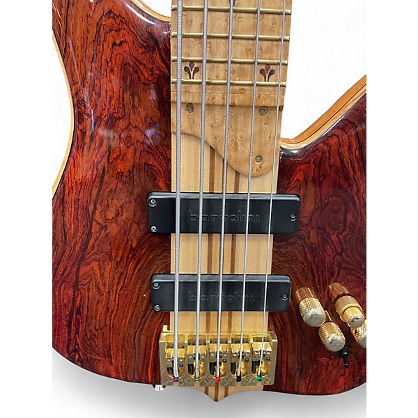 Used Surine Quest NTVII Clear Gloss Electric Bass Guitar