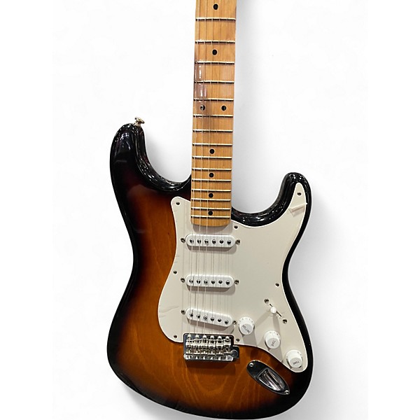 Used Fender 60th Anniversary 1954 American Vintage Stratocaster Tobacco Burst Solid Body Electric Guitar
