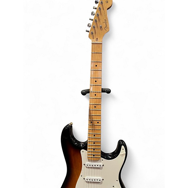 Used Fender 60th Anniversary 1954 American Vintage Stratocaster Tobacco Burst Solid Body Electric Guitar