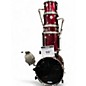 Used Westbury 5 Piece DRUMS Burgundy Drum Kit thumbnail