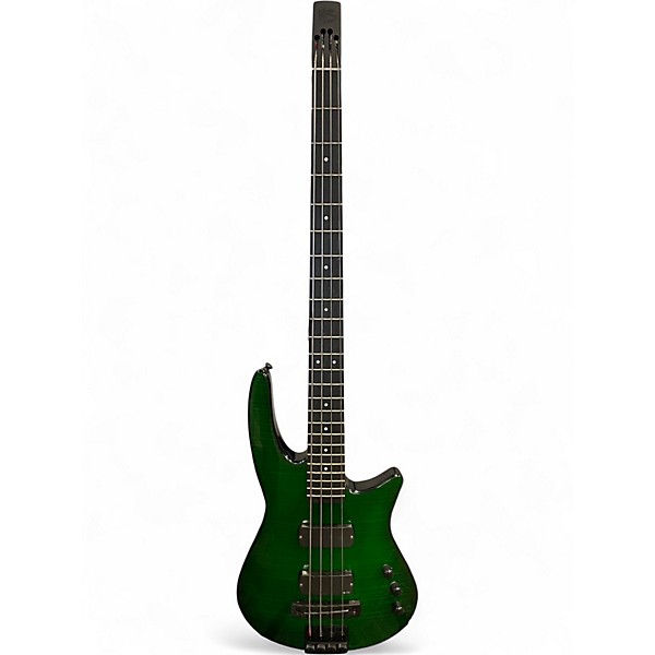 Used NS Design NXTA RADIUS Emerald Green Electric Bass Guitar