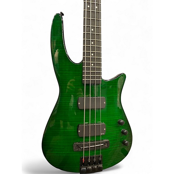Used NS Design NXTA RADIUS Emerald Green Electric Bass Guitar