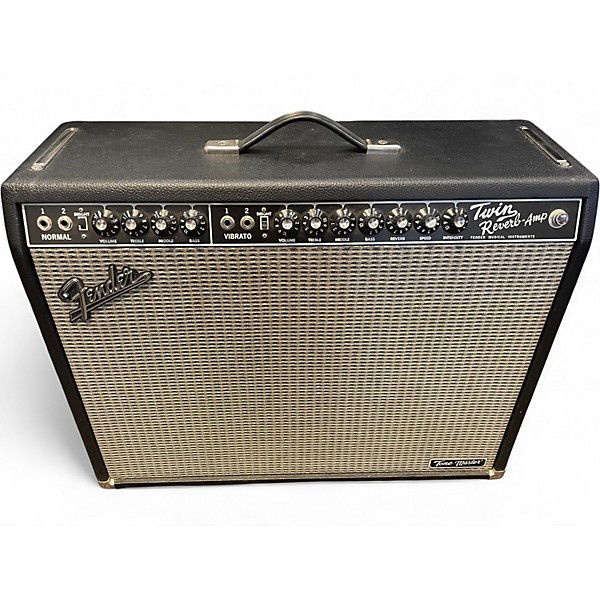 Used Fender Tone Master Twin Reverb 200W 2x12 Guitar Combo Amp