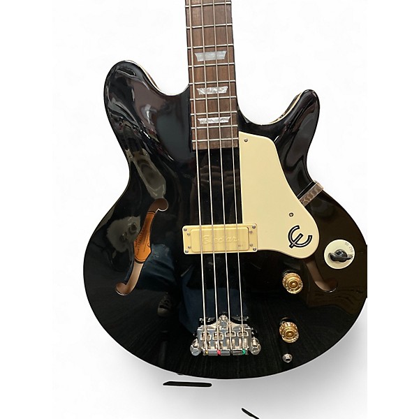 Used Epiphone Jack Casady Signature Black Electric Bass Guitar