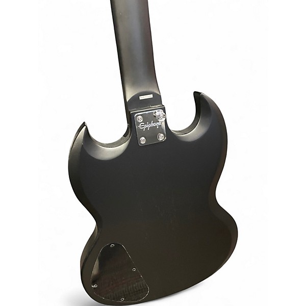 Used Epiphone SG Ebony Solid Body Electric Guitar