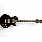 Used 2021 Gibson Les Paul Classic Trim Black Solid Body Electric Guitar thumbnail