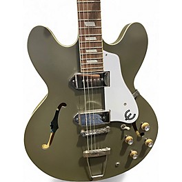 Used Epiphone Casino Hollowbody Olive Drab Hollow Body Electric Guitar