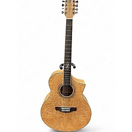 Used Ibanez Ew2012ase-nt Natural 12 String Acoustic Guitar