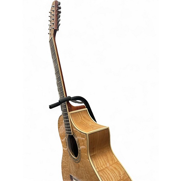 Used Ibanez Ew2012ase-nt Natural 12 String Acoustic Guitar