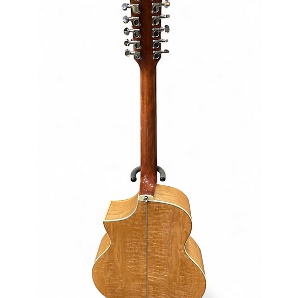 Used Ibanez Ew2012ase-nt Natural 12 String Acoustic Guitar