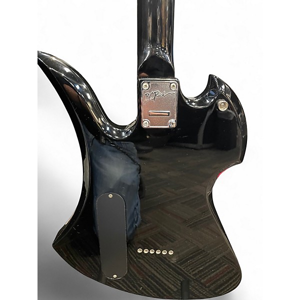 Used B.C. Rich Masterpiece Mockingbird Black Solid Body Electric Guitar