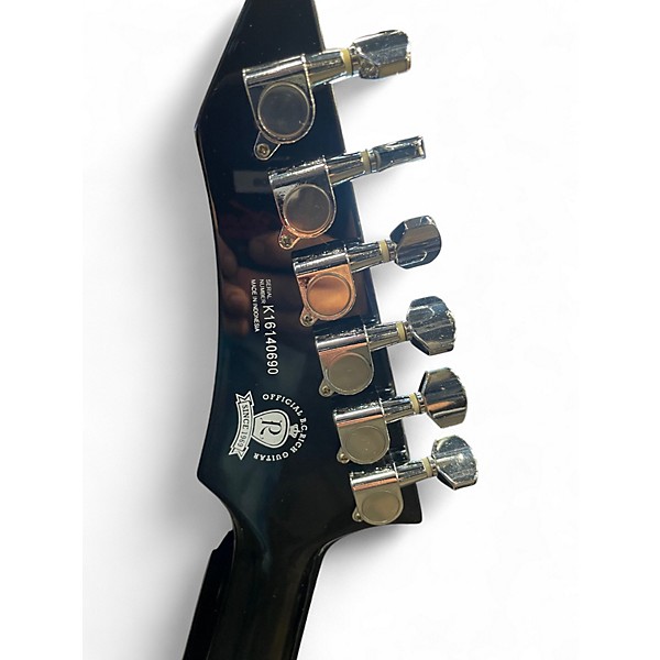 Used B.C. Rich Masterpiece Mockingbird Black Solid Body Electric Guitar