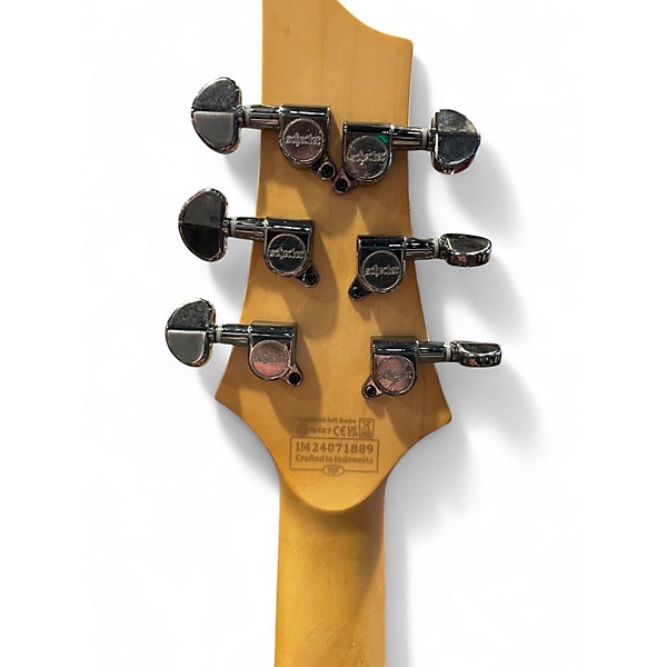 Used Schecter Guitar Research Omen Extreme 6 Trans Black Solid Body Electric Guitar