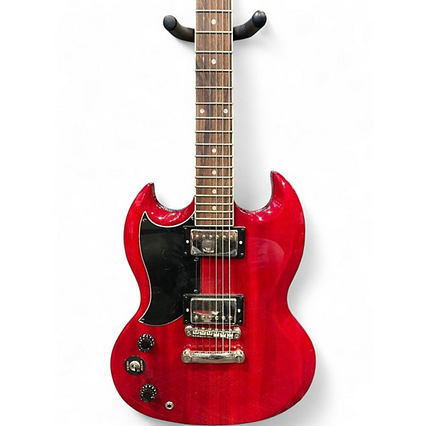 Used Epiphone SG Tribute  Maroon Electric Guitar