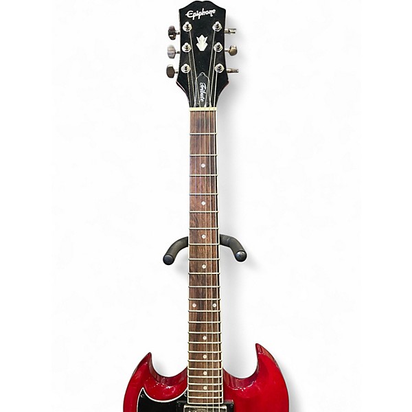 Used Epiphone SG Tribute  Maroon Electric Guitar
