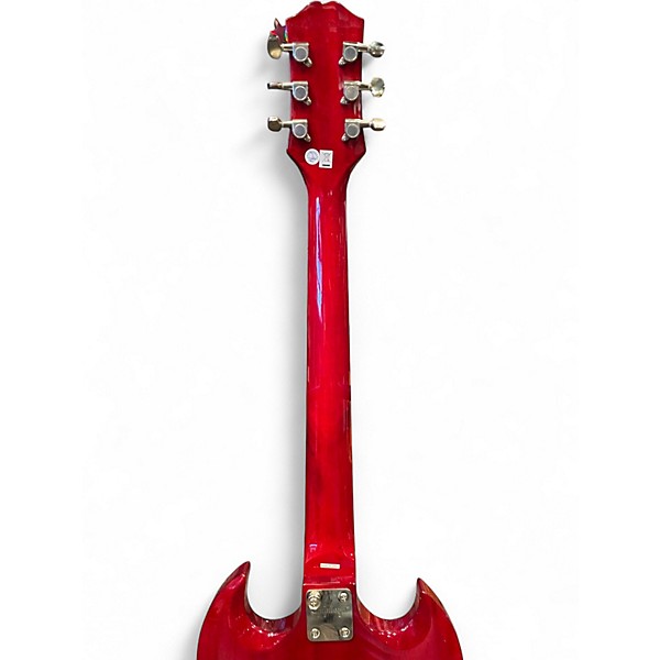 Used Epiphone SG Tribute  Maroon Electric Guitar