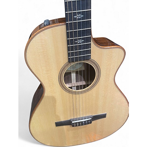 Used Taylor 712CE-N Natural Classical Acoustic Electric Guitar