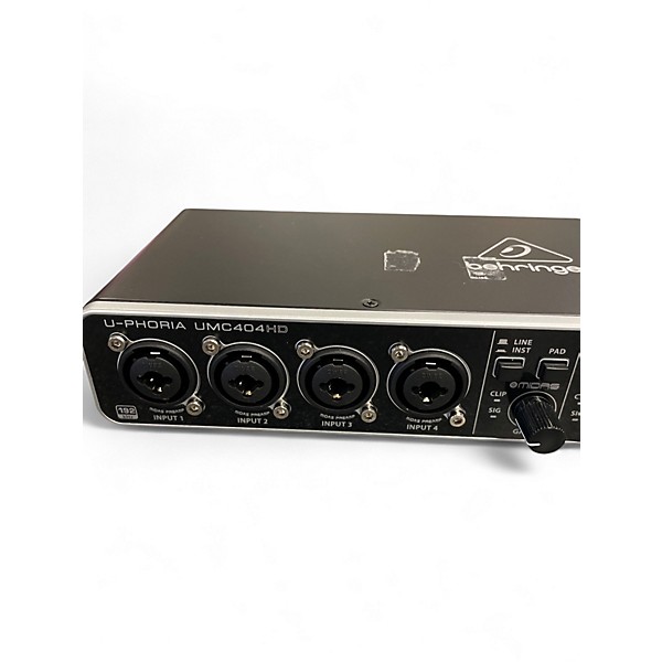 Used Behringer U-Phoria UMC404HD Audio Interface