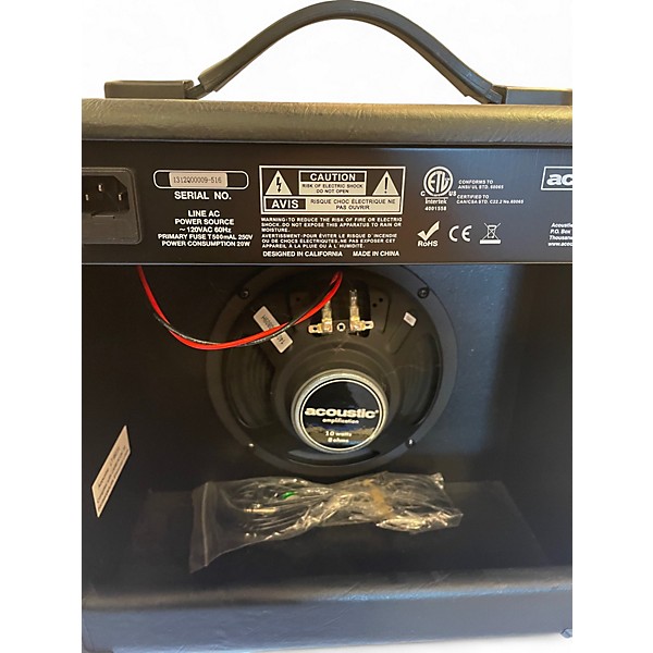 Used Acoustic G10 10W 1X8 Guitar Combo Amp