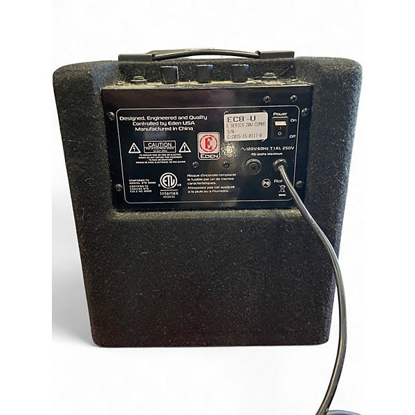 Used Eden EC8 20W 1X8 Bass Combo Amp