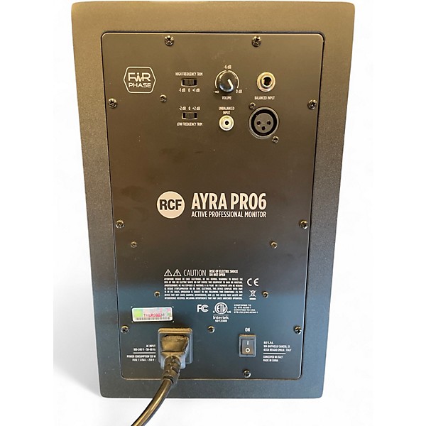 Used RCF AYRA PRO6 PAIR Powered Monitor