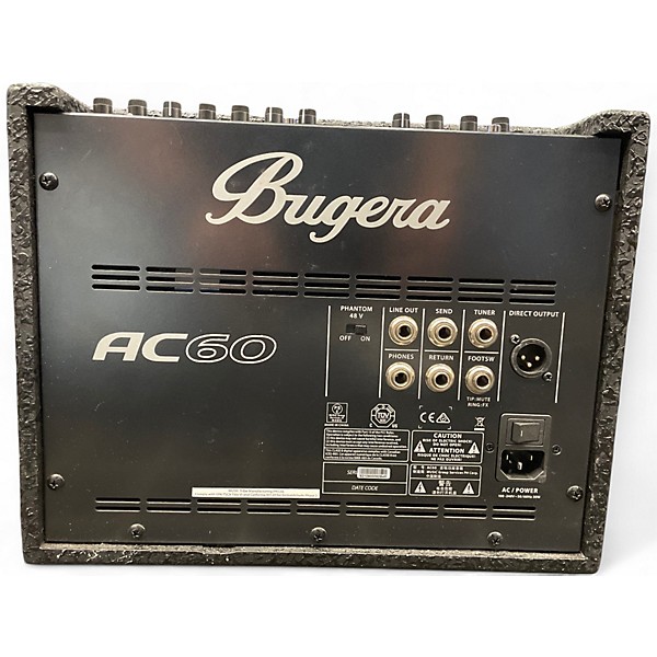 Used Bugera AC60 Acoustic Guitar Combo Amp