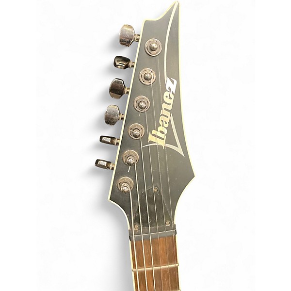 Used Ibanez RGA32 Black Solid Body Electric Guitar
